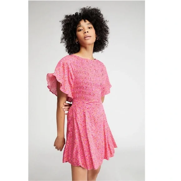 Free People Florence Mini Dress in Femme Combo - Picture 2 of 11